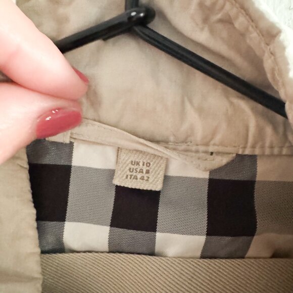 Burberry Tan Classic Trench Coat US 8 - Picture 5 of 8